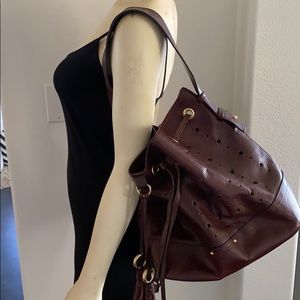 Marc Jacobs perforated bucket bag